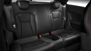 Audi A1 quattro rear seats