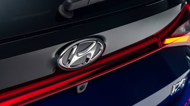 Hyundai i20 - rear badge