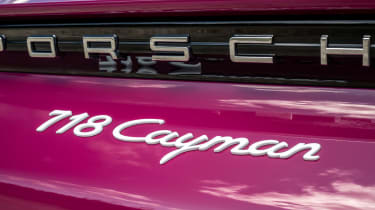 Porsche 718 Cayman Style Edition - rear badge