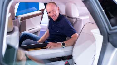 Jaguar Type 01 - Phil McNamara rear seats