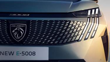 New Peugeot 5008 seven-seat SUV - front details