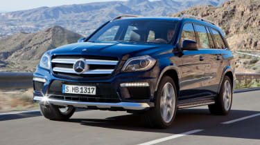 New Mercedes GL front tracking