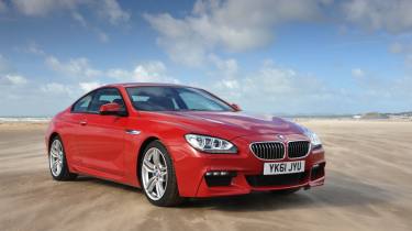 BMW 640d Coupe front three-quarters