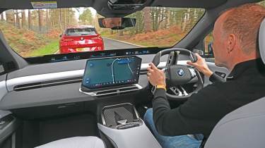 BMW X3 30e - iX3 driving