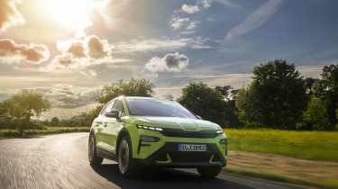 Skoda Elroq vRS - front action