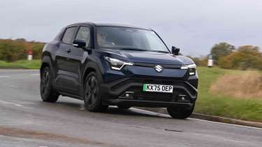 Suzuki e Vitara - front cornering