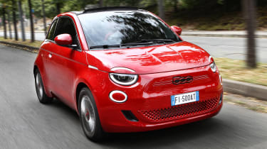 Fiat 500(RED) - front