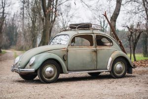 Classic VW Beetle with patina