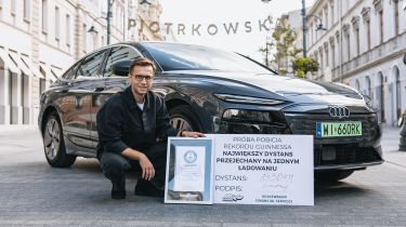 Audi A6 e-tron breaks massive EV range record