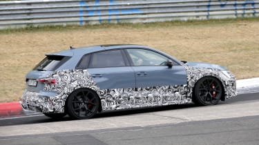 Audi RS 3 facelift spyshot 5