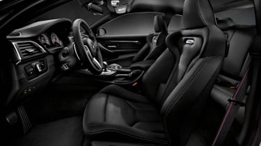 BMW M4 Competition Pack seats