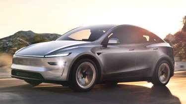 Tesla Model Y facelift - front action