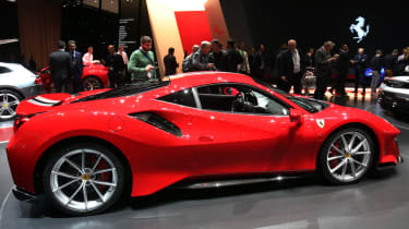 New Ferrari 488 Pista side