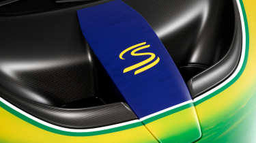 McLaren Aryton Senna - front detail