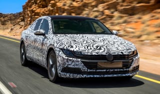 Volkswagen Arteon prototype - front tracking