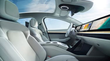 Sony Vision S 02 EV concept interior