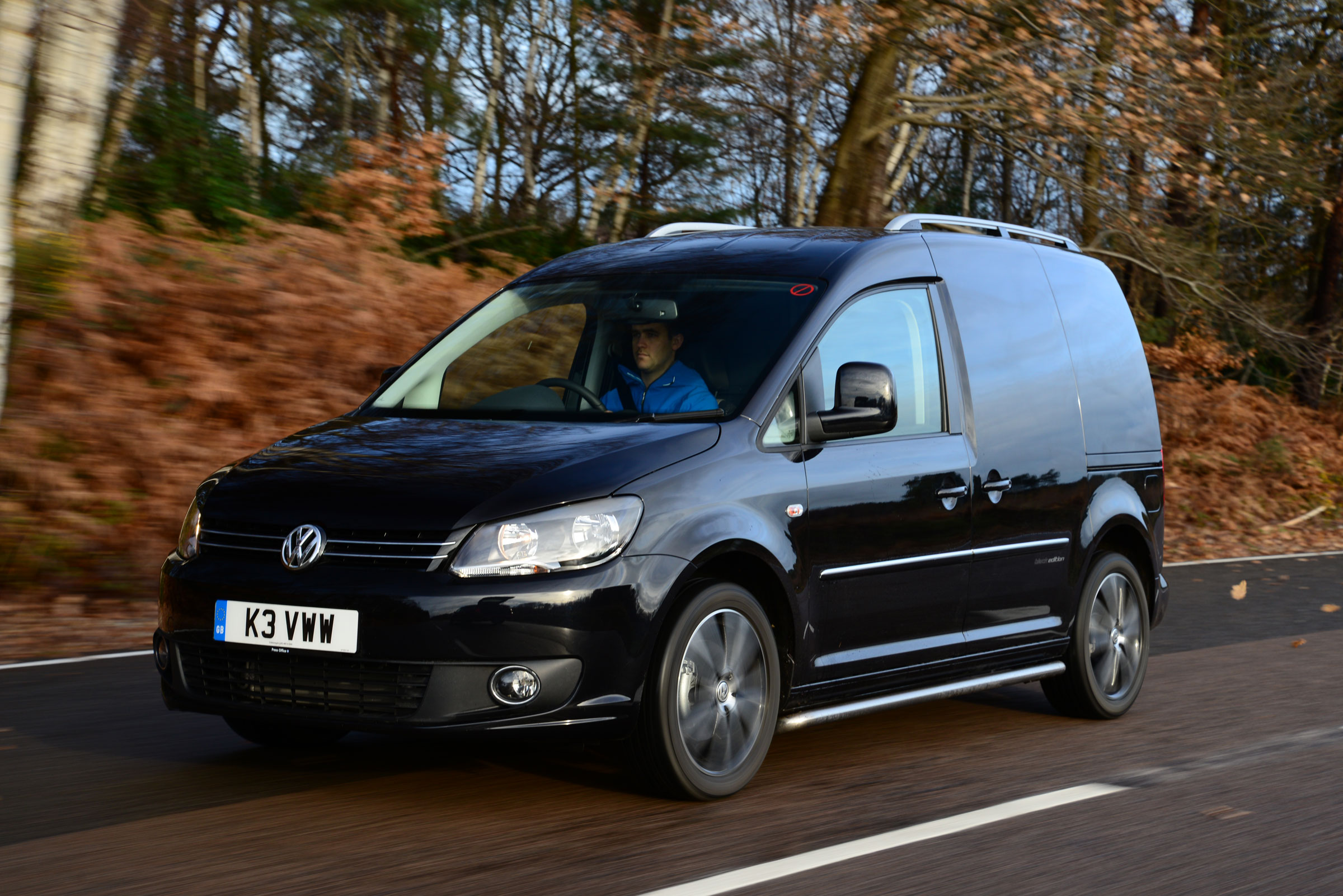 New VW Caddy Black Edition van review 
