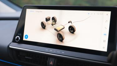 Toyota Prius - infotainment screen
