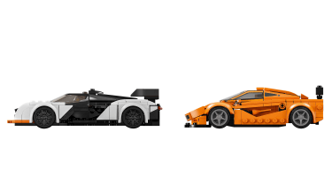 McLaren F1 LM and Solus GT lego model - rear