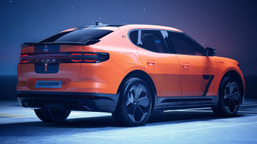 Ford Capri designed by Eric Cantona - rear 3_4