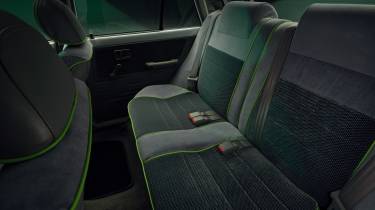 Electric Kia Pride restomod - seats