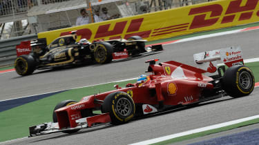 Fernando Alonso and Kimi Raikkonen