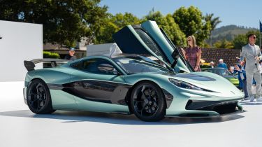 Rimac Nevera R at Monterey Car Week - front 