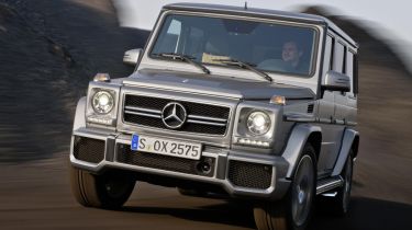 Mercedes G63 AMG front cornering