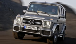 Mercedes G63 AMG front cornering