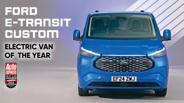 Ford E-Transit Custom - Electric Van of the Year 2024