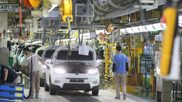 SsangYong factory production line 3