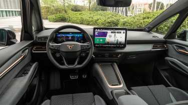 Cupra Born facelift - front interior 