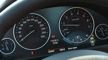BMW 4 Series dials