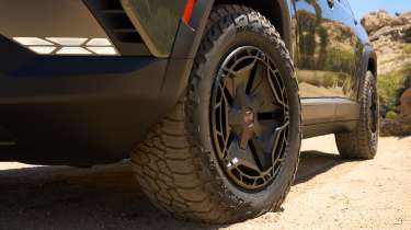 Jeep Wagoneer S Trailhawk concept front wheel