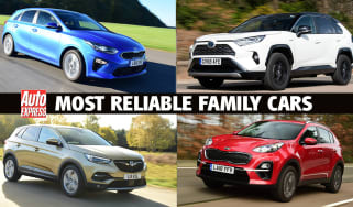 Most reliable family cars