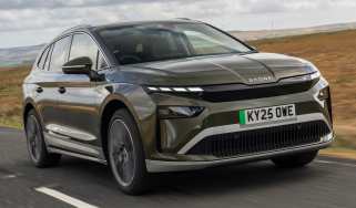 Skoda Enyaq - dynamic front 3/4
