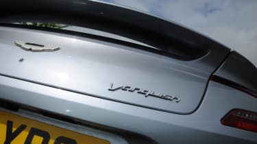 Aston Martin Vanquish Centenary Edition badge