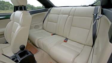 Used Fiat Coupe - rear seats