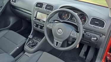 VW Golf 1.6 TDI interior