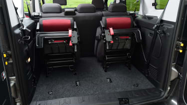 Fiat Doblo 2016 - rearmost seats
