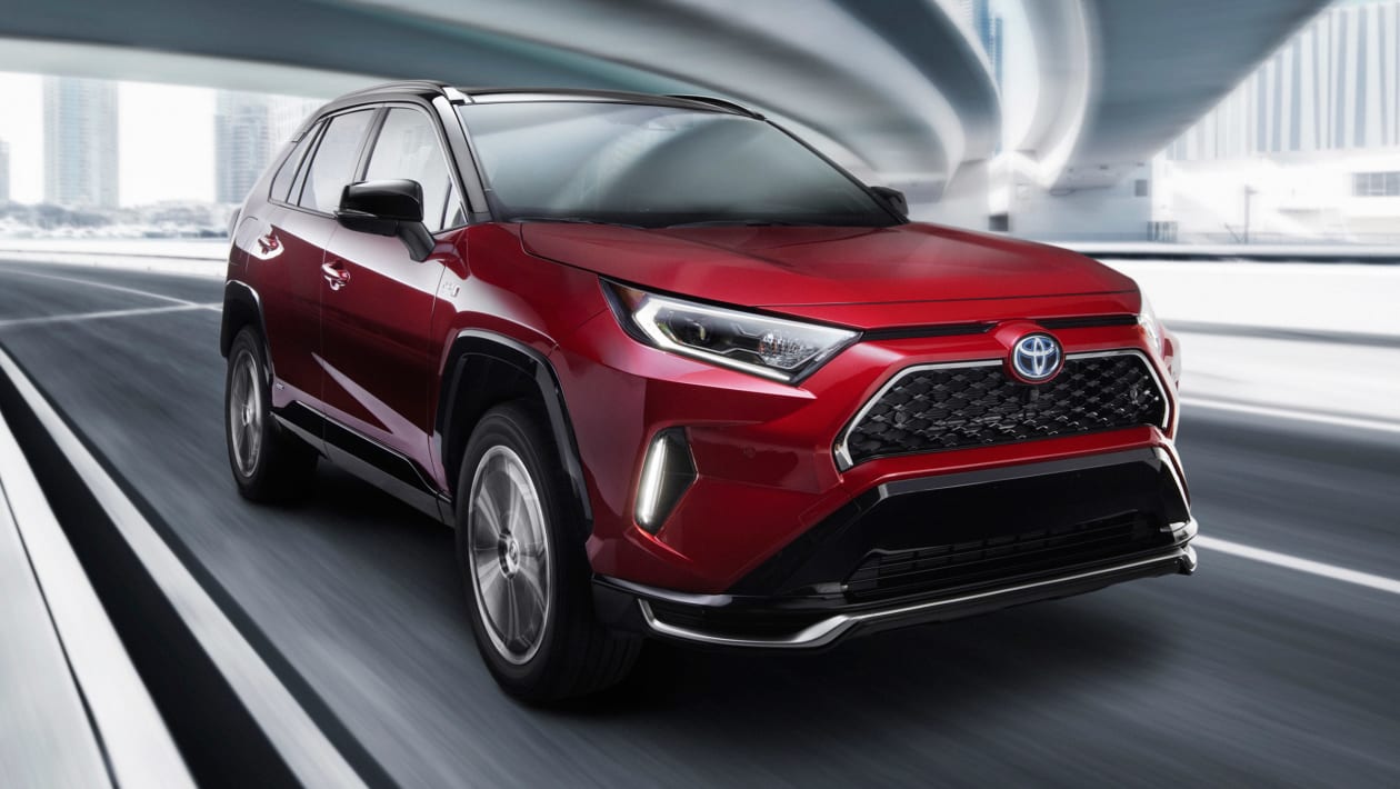 New 298bhp Toyota RAV4 Prime PHEV unveiled at LA - pictures | Auto Express