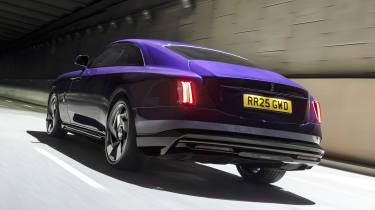 Rolls-Royce Spectre Black Badge - rear action