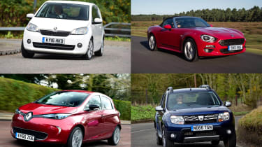 The best new cars for under £200 a month - header