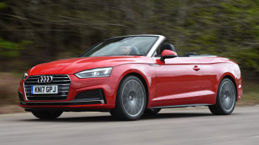 Used Audi A5 Cabriolet Mk2 - front action