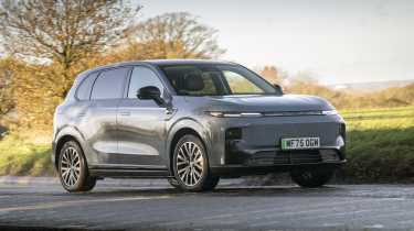 Leapmotor B10 on UK roads - front static