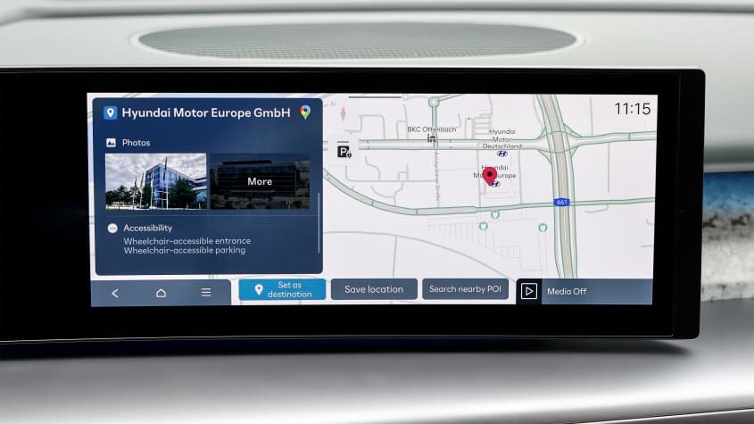Hyundai IONIQ9 Google Places
