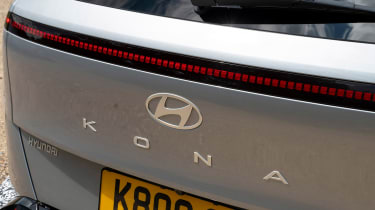 Hyundai Kona - rear badge