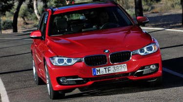 BMW 3 Series Touring front tracking