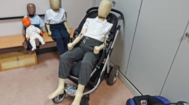 Child car seats - test dummies