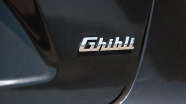 Maserati Ghibli diesel badge
